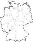 Karte Hirschberg an der Bergstraße